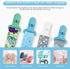 Dooyilets 4 Dummy Dummy 4 Pcs Baby Strap Clip, Pacifier Clip Holder Straps with Silicone Adapter, Soother Chains Clips