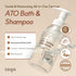 300 ml TAGA ATO Baby Bath & Shampoo Mild Tear-Free Cleanser for Newborn & Sensitive Baby Skin - Ceramide & Vitamin Rich