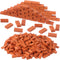 Haiabei 350 Pcs 1/16 Miniature Bricks Brick Building Set, Mini Red B-Rick Stone