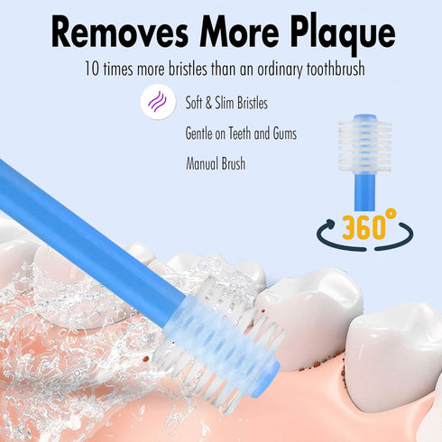 Baby Buddy Brilliant Infant Oral Care Set, 5 PC, Includes Tooth Gel, Finger Toothbrush, Baby Toothbrush