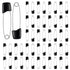 HJZHII 50Pcs Safety Pins for Diaper, 5.5CM Black Plastic Head Cloth Diaper Nappy