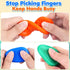 6 Pack Fidget Toys Sensory Stone for Kids: Textured Soft Worry Stone for Autism Kids Calming - Fidget Stress Toys