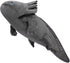 FRANKIEZHOU Realistic Axolotl Plush Toy, 19” Long Grey Lifelike Stuffed Animal, Soft Axolotl Plushie Toys for Kids Gifts