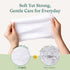 4 Packs 4 Pack 272 Count PurComfy Baby Wipes Unscented, Flip-Top + Travel Baby Wipes with Plant Based, Hypoallergenic