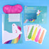 FEPITO Pin The Horn on Unicorn Game for Kids Birthday Party with 24 Horn Stickers Birthday Poster