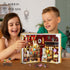 Set 3.6mm 1015 8+ INSOON Magic Booknook Building with LED Light, Mini DIY Bookend Building Kit for Bookshelf & Home