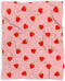 Pink Strawberry Baby Blanket - Super Soft Swaddle for Boys Girls - Cozy Receiving Blanket Stroller Throw 40x30 in for