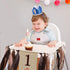 1st Birthday Decorations for High Chair Banner Boy's First Highchair Birthday Banner Baby Wild One Burlap Decorations