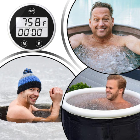 Generic Ice Bath Temperature Floating | Cold Plunge Thermometer for Ice Baths, Hot Tub and Spa Accessories, Waterproof