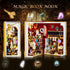 Set 3.6mm 1015 8+ INSOON Magic Booknook Building with LED Light, Mini DIY Bookend Building Kit for Bookshelf & Home
