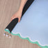 (31.5 31.5) TIASUSAN Blue Mahjong Mat x with Black Carrying Bag, Anti-Slip, Noise-Reducing Mahjong Mat for Table