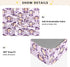 miaozhen 1 Pack 52x28 Cotton Baby Crib Sheets for Boys Girls Ultra Soft Violet Animal Monkey Toddler Bed Sheets