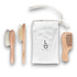 Premium Baby Hair Brush Set Natural Goat Hair & Bamboo Bristle Brushes,