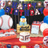 Baseball Birthday Party Decorations Supplies for Boys, Happy Birthday Banner, Cake Topper, Balloons