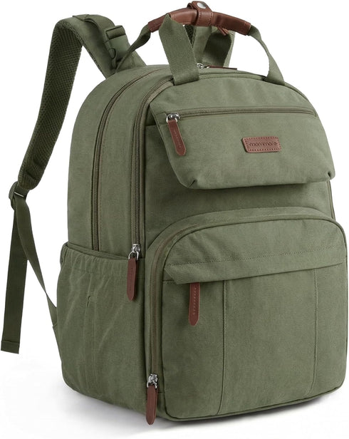 mommore Diaper Bag Backpack, Multi-pocket Large Diaper Bag Travel Backpack for Mom