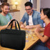 17-Pocket Mi Ya Mi Lai Board Game Organizer Carry Case - Storage & Travel Case for Games, Cards, Tokens, Dice