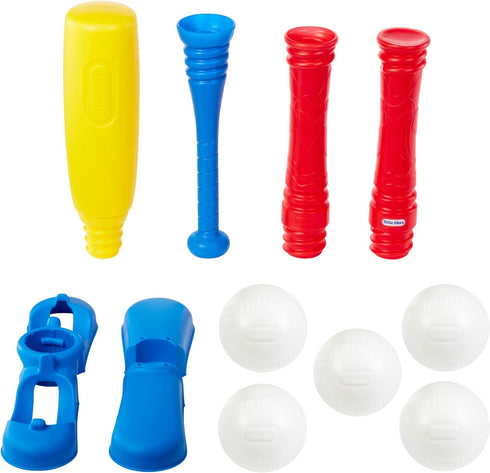 Little Tikes T-Ball Set - Red, 5 Balls for Toddlers Ages 18+ Months, Amazon Exclusive