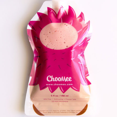 8CT, 5oz SnakPack ChooMee Reusable Baby Food Pouches | BPA Free | Refillable Toddler Squeeze Pouches for Homemade