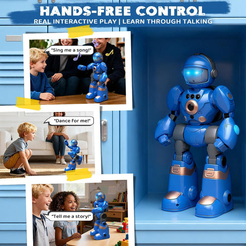 great dachong 3-8: Programmable, Robot Toys for Kids Remote Control Robot with Talking, Voice Recording, Singing