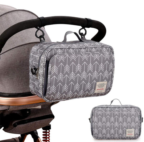 Travel Diaper Bag, Baby Stroller Organizer Multipurpose Baby Bag Waterproof Diaper Tote