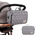 Travel Diaper Bag, Baby Stroller Organizer Multipurpose Baby Bag Waterproof Diaper Tote