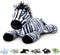 Niuniu Daddy 20" | 3.3 Pound Zebra Weighted Stuffed Animals for Kids