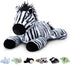 Niuniu Daddy 20" | 3.3 Pound Zebra Weighted Stuffed Animals for Kids
