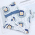 2 Pack Cinaci Adjustable Soft Cotton Blend Newborn Baby Receiving Swaddle Blankets Sleep Sacks with Nursery Hats Caps