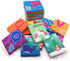 MoraBaby 26 0 1 2 3 Pieces Soft Alphabet Cards with Cloth Storage Bag for Babies Infants, Toddlers and Kids ABCs