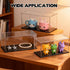 Hlimior 3 1: 24 PCS Acrylic Model Car Display Case Scale Clear Display Boxes with Plastic Base Diecast Model Car