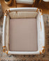 Pack 39"x27"x3", Pack and Play Sheets for Baby Boys and Girls Neutral Muslin Cotton N Play Mattresses Sheet with Boho
