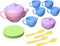 Green Toys Tea Set, Pink CB - 17 Piece Pretend Play, Motor