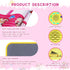 1 2 3 Floor Piano Mat for Toddlers, M SANMERSEN Kids Sensory Educational Dancing Keyboard Musical Mat, Animal Touch