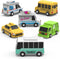 Tub Works Vehicles Bath Cars Mold Free Bath Toys, 6 Pack |