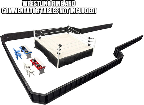 Ultimate Wrestling Ring Barricade Playset - Perfect for Wrestling Action Figures