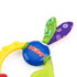 Nuby Wacky Teething Ring - Multicolor (Pack of 4)