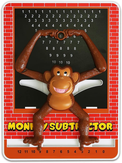 POPULAR PLAYTHINGS Monkey Subtraction Calculator, Math Learning Toy for Children Ages 4 and Older