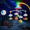 Mini Tudou Musical Baby Crib Mobile Toy with Lights and Music, Star