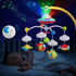 Mini Tudou Musical Baby Crib Mobile Toy with Lights and Music, Star
