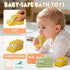 9 Pack 6-12 1-3, 1-3 Baby Bath Toys Cars Floating Bath Toys Mold Free, for Infants & Kids Ages No Hole Bathtub Toys