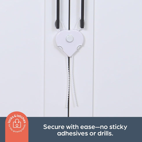 Dreambaby Adjustable Cabinet Locks for Child Safety