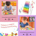 Wooden Xylophone for Kids, Toddler Toy with 2 Mallets, 8 Diatonic Keys for Educational Gifts