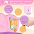 1 2 3 Shemira Toddler Basketball Hoop & Soccer Goal Activity Center Toys with Light & Music,Elephant Toddlers Musical