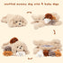 MorisMos Dog Stuffed Animal Plush Toys, Soft Mommy & Babies Set, Large Dog Plush Toy for Kids