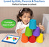 Counting 3, 4, 5, 6 Skillmatics Silicone Rainbow Sorting Game - Learning & Educational Toy, Sorting, & Sequencing