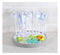 Pequeo Baby Bottle Drying Rack for Countertop Compact Drying Station for Bottles, Nipples