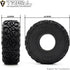 TREAL 1.0 Tires Soft Sticky RC Crawler Tires TrailBurner 62mm (4P) for 1/24 1/18 SCX24 AX24 TRX4M