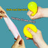 Kawaite 2 Pack 2 Peach Stress Balls Sensory Fidget Toys, Squishy Dough Ball, Fruit Stretchy Stress Ball, Fun and Soft