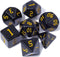 CiaraQ DND Polyhedral Dice Set with Dice Bag for Dungeons and Dragons RPG Table Games