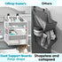 2-Tier Ofiray-home Hanging Diaper Organizer for Changing Table,Cribs,Car,Playard or Wall & Nursery Organization-Durable